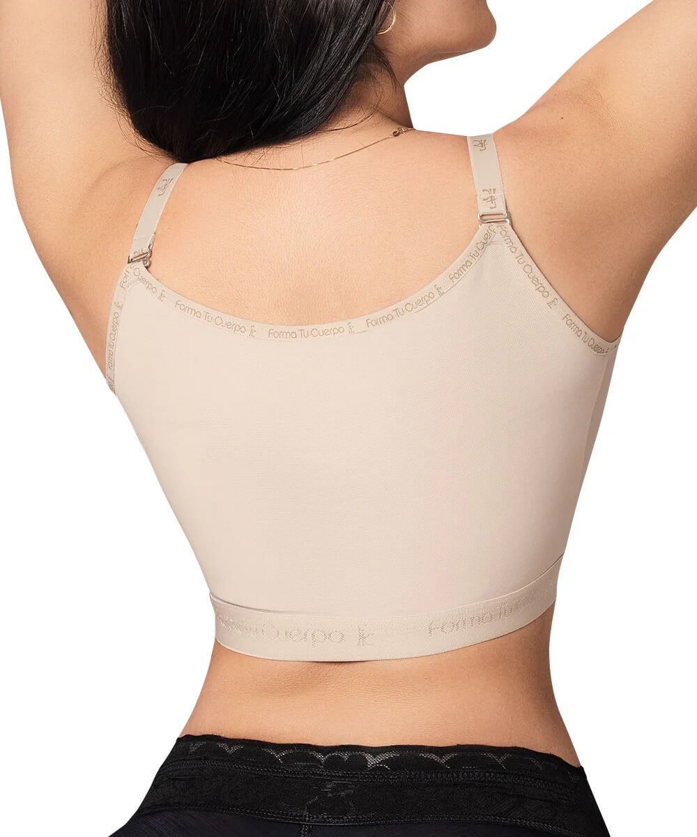 Post op Bra • Straps • Beige ( Ref. C-033 )