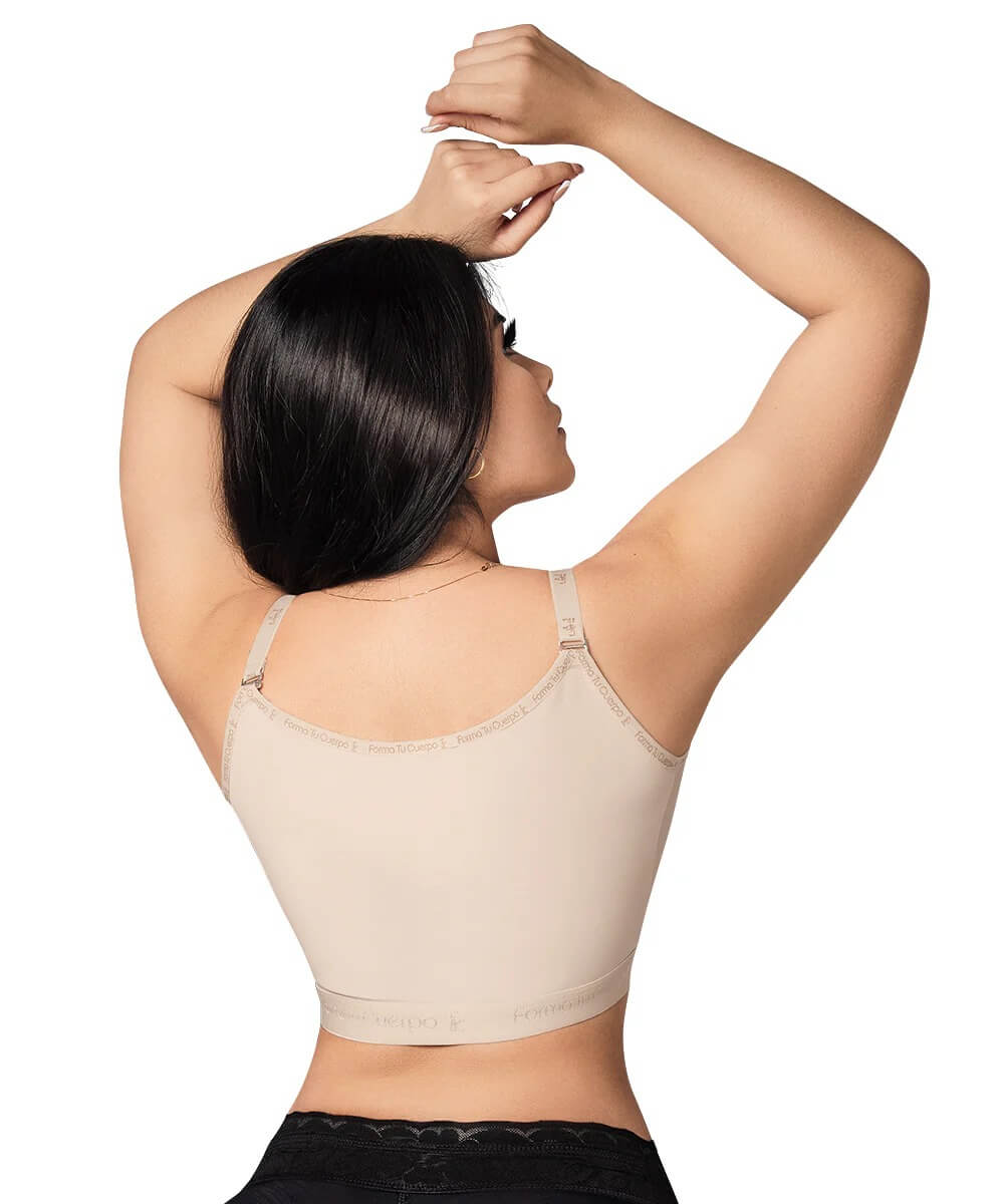 Post op Bra • Straps • Beige ( Ref. C-033 )