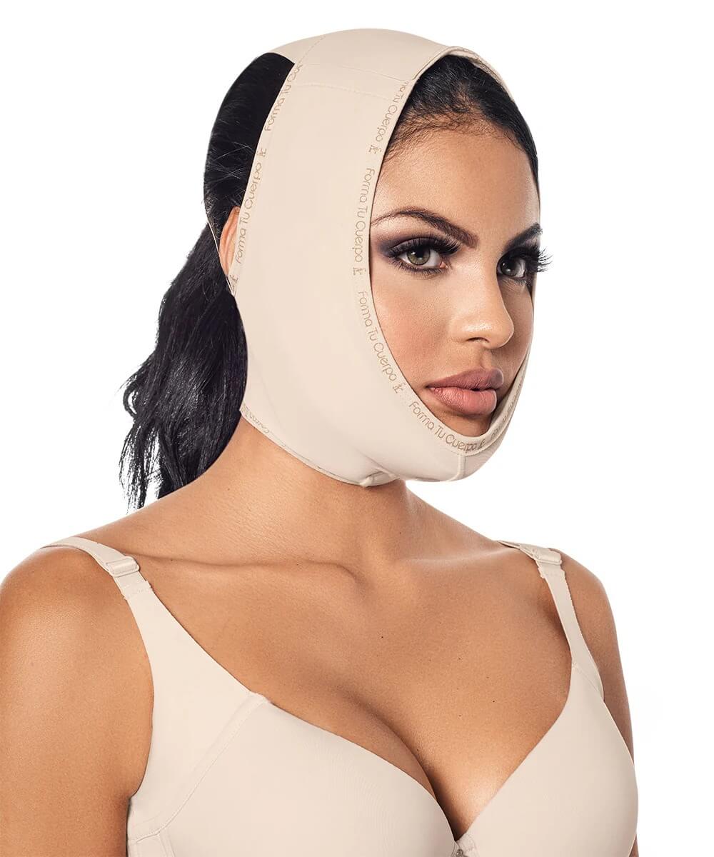 Chin Strap Support Band (with foam) • Beige ( Ref. C-050 )