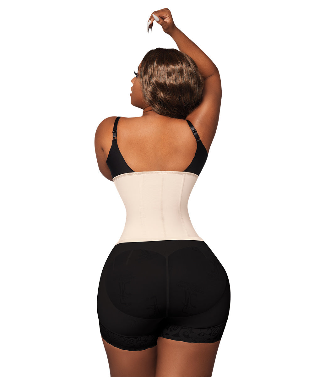 Waist Trainer • Beige • Black ( Ref O-061 / O-064 )