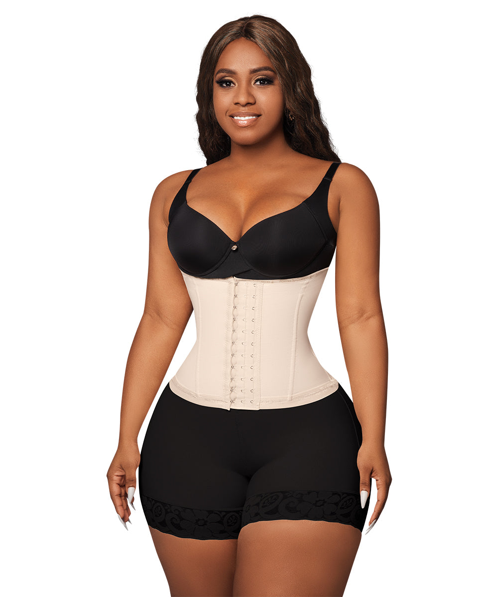 Waist Trainer • Beige • Black ( Ref O-061 / O-064 )