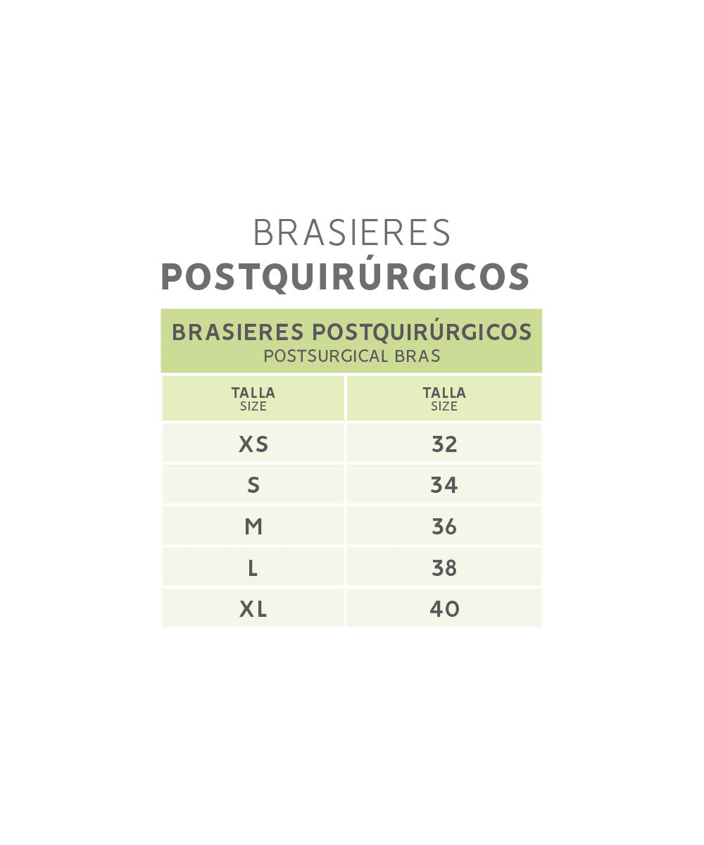 Post op Bra • Wide Straps • Beige ( Ref. C-031 )