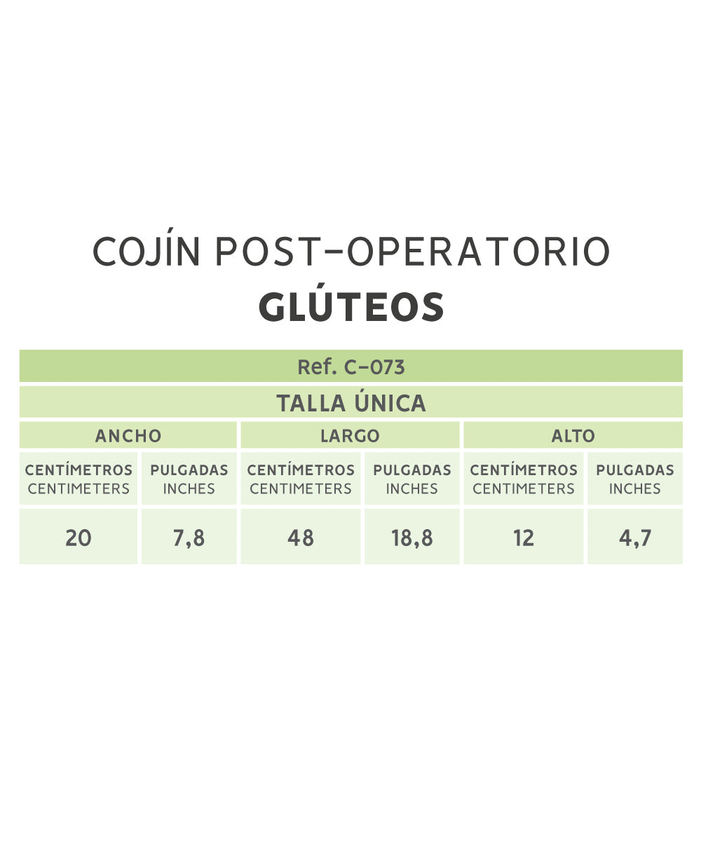 Cojín de glúteos - Recuperación ( Ref. C-073 )