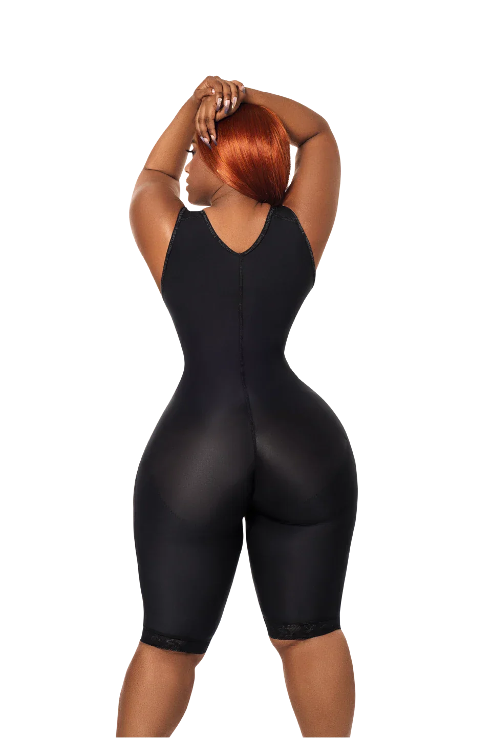 Etapa zero (baja compresión) Faja Rodilla - Doble Cremallera lateral - Sisa / Negra (Ref. Etapa zero-233)