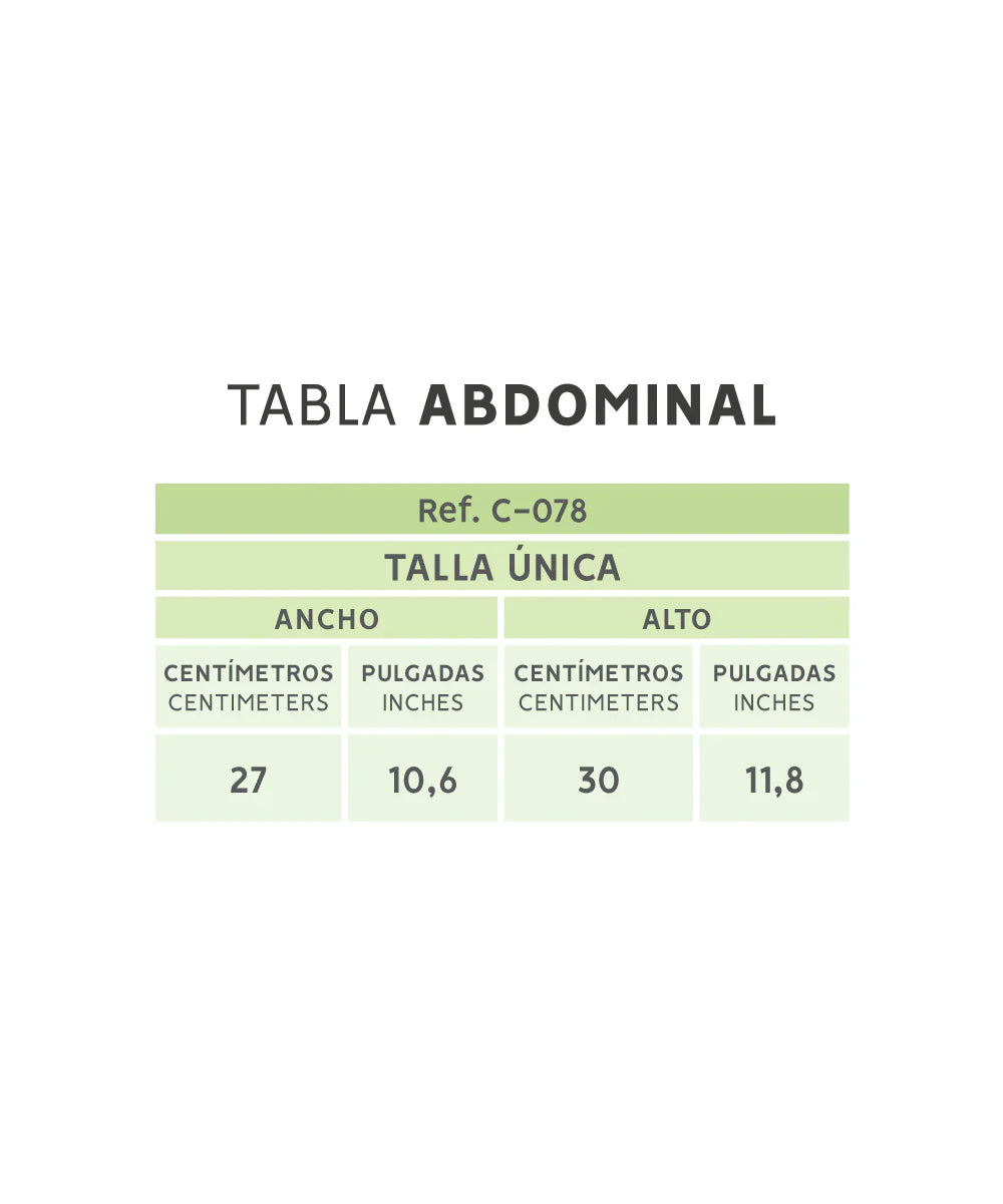 Post op Abdominal Etching Foam Board ( Ref. C-078 )